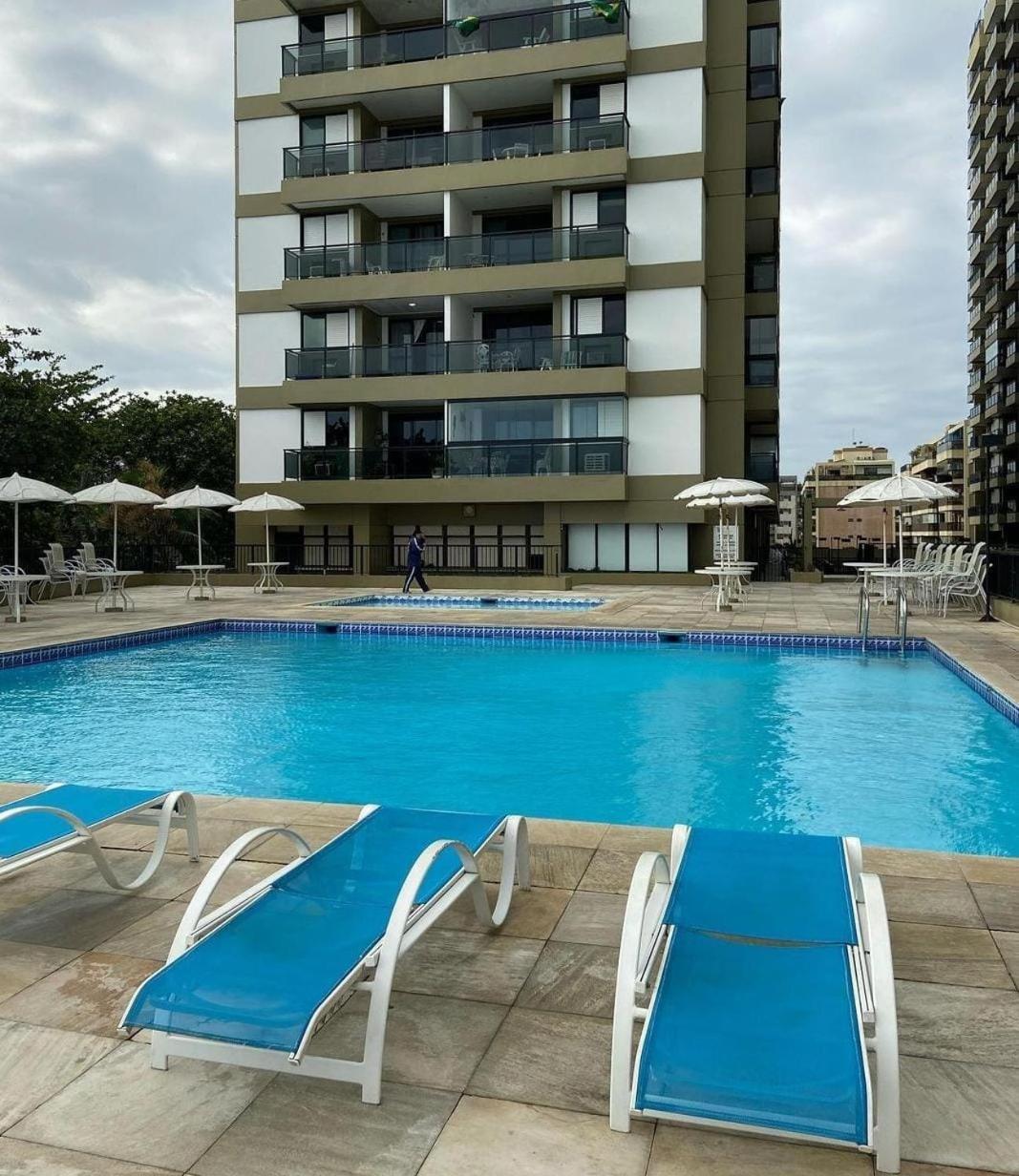 Lindo Apto No Barrabela, Todo Equipado, Com Arcondicionados Split Novos No Quarto E Na Sala, Limpissimo, Cheiroso, Novinho, Condominio Em Frente A Praia, Com Piscina Aquecida, Sauna, Quadra, Academia, Lavanderia, Salao De Beleza, Restaurantes, Mercad Río de Janeiro Exterior foto